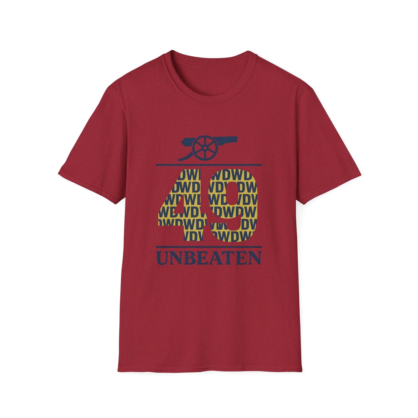 49 Unbeaten Football T-Shirt – Vintage Style