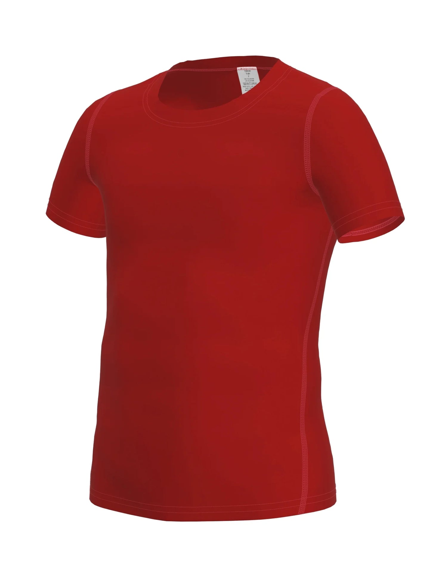 Kids Football Skins Short Sleeve Compression Top – Boys Quick-Dry Base Layer Shirt for Training and PE