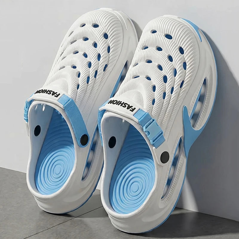Unisex Cloud Comfort Slip-On-Shoes – Chunky & Cushioned Beach Wear