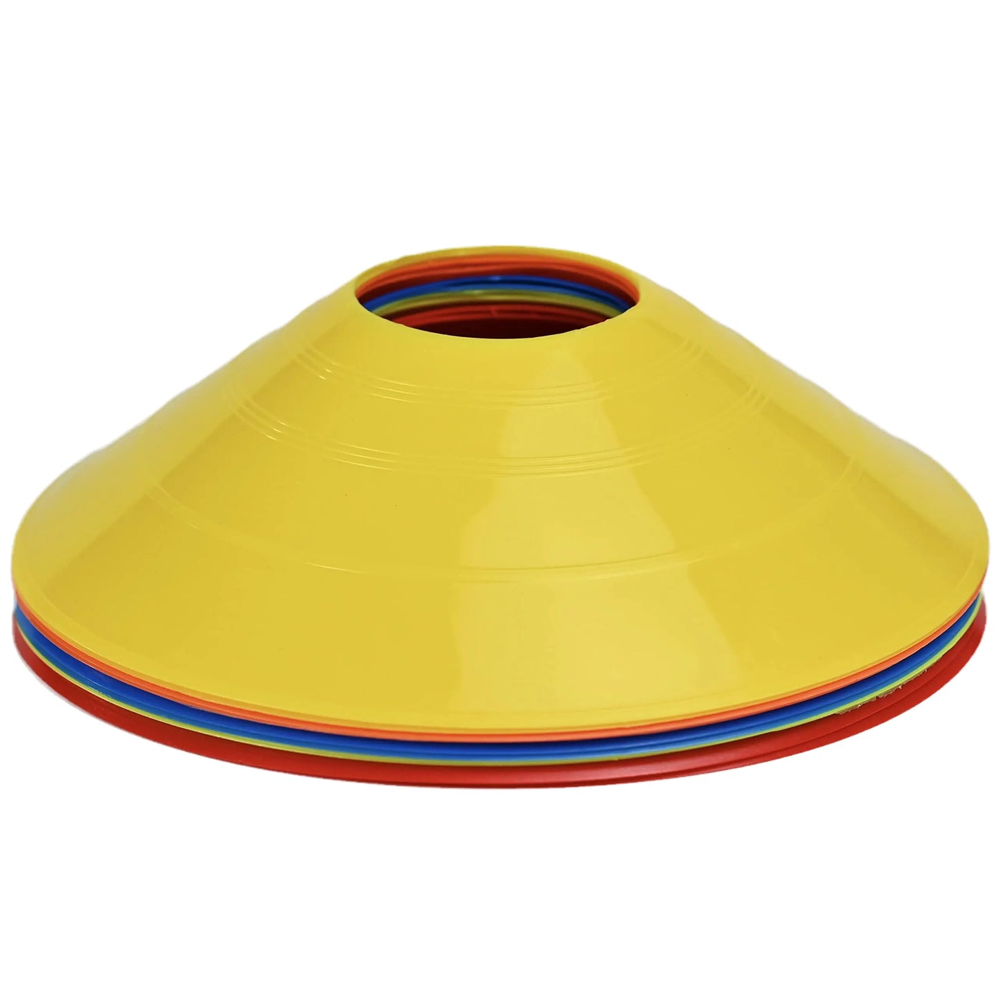 Football Training Cone Set – 20 / 40 / 60 Pack Agility Disc Cones | Speed & Coordination Drills for Kids & Adults