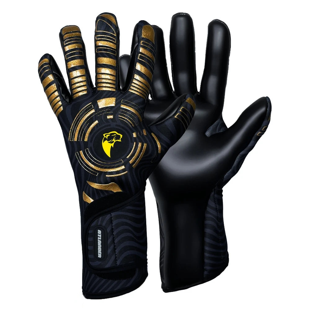 Professional Football Goalkeeper Gloves – Kids & Adults Latex Grip Goalie Gloves for Soccer Training & Match Play