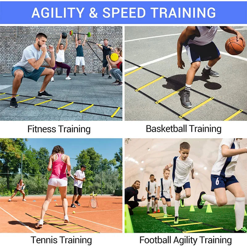 Agility Ladder for Football & Footwork Speed Training | Free UK & US Delivery