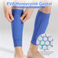 Honeycomb Sleeve Shin Guards – Lightweight Compression Fit Football Protection (Kids & Adults)