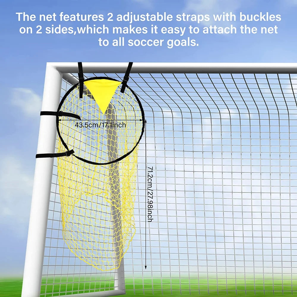 2-Pack Football Goal Target Nets – Precision Shooting Training Aids for Accuracy Practice