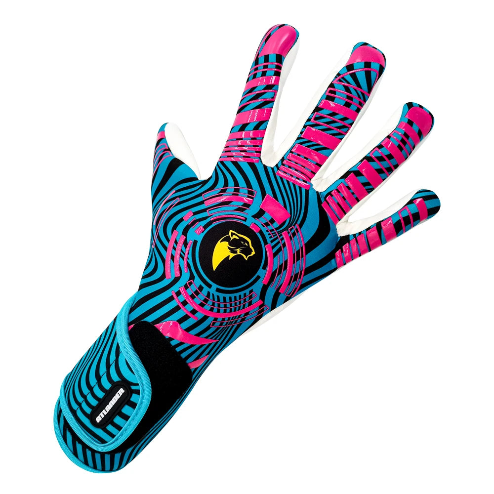 Professional Football Goalkeeper Gloves – Kids & Adults Latex Grip Goalie Gloves for Soccer Training & Match Play