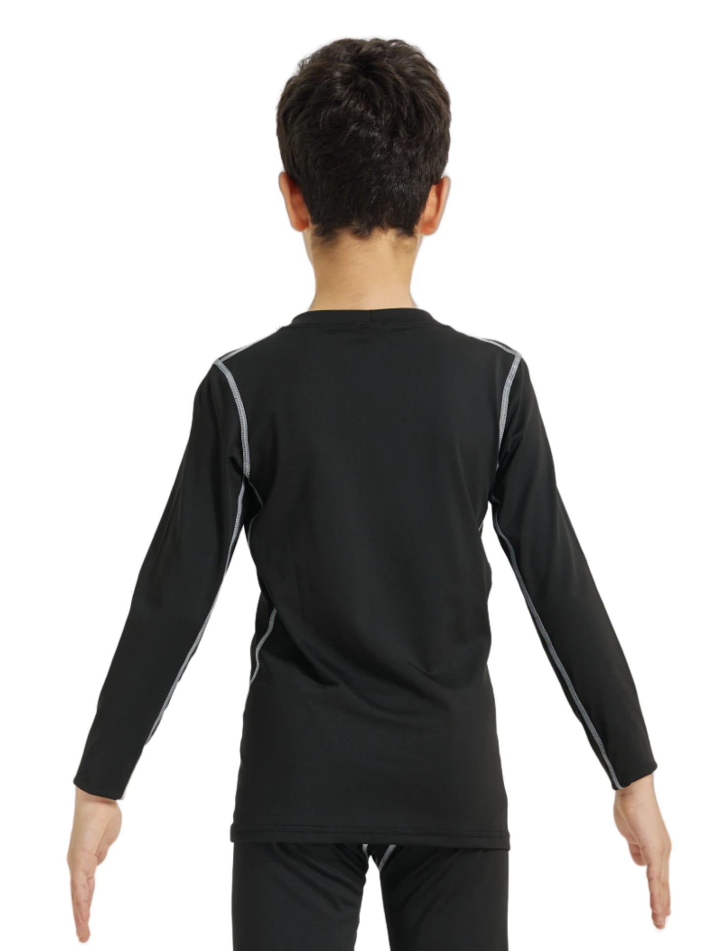 Kids Football Skins Compression Top – Long Sleeve Base Layer Shirt for Boys’ Training and Cold Weather Sports