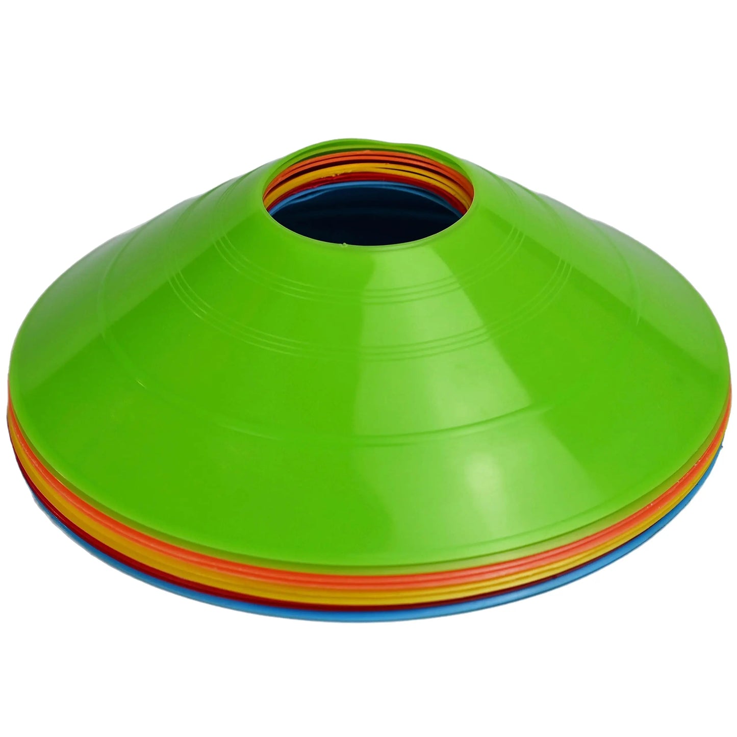 Football Training Cone Set – 20 / 40 / 60 Pack Agility Disc Cones | Speed & Coordination Drills for Kids & Adults