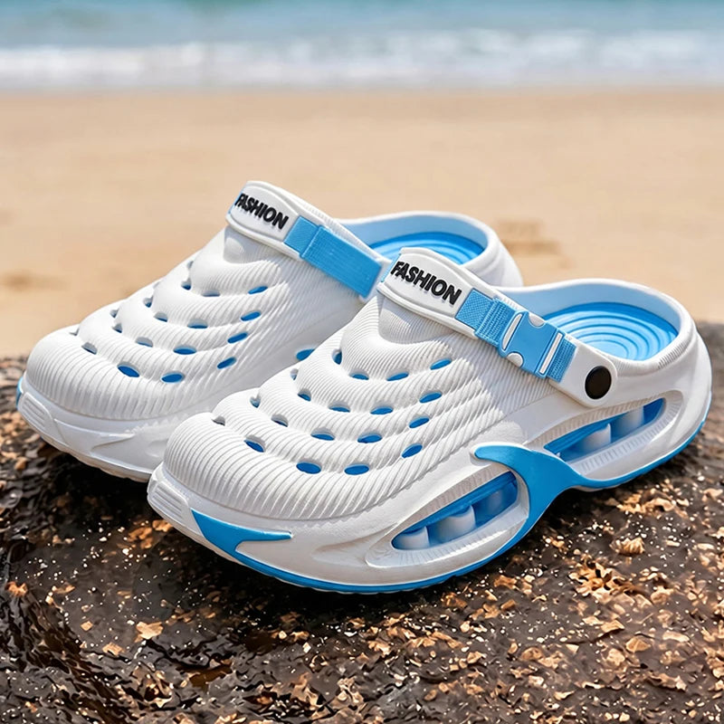 Unisex Cloud Comfort Slip-On-Shoes – Chunky & Cushioned Beach Wear