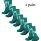 4 Pairs Grip Football Socks – Anti-Slip Performance Socks for Men & Women | Soccer, Gym & Sports Training