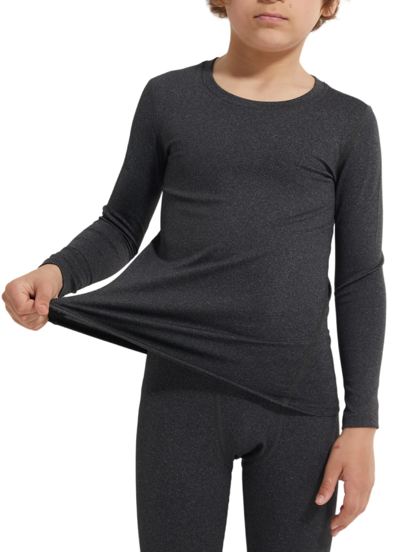 Kids Football Skins Compression Top – Long Sleeve Base Layer Shirt for Boys’ Training and Cold Weather Sports