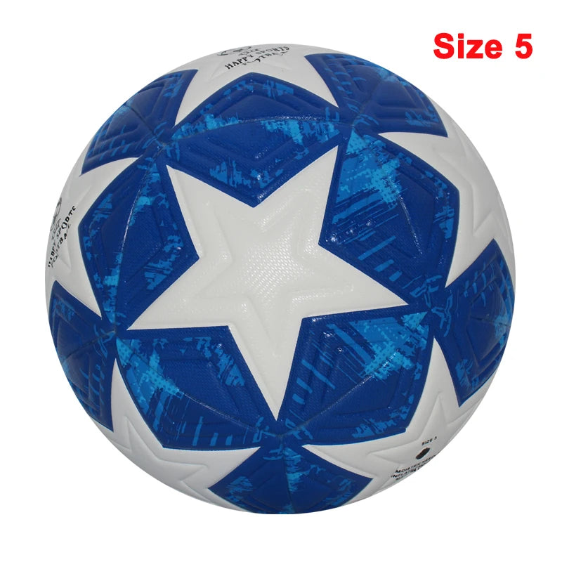 Pro Match & Training Football – Seamless PU Soccer Ball (Size 4 / 5) | Outdoor Professional Grip & Flight Control