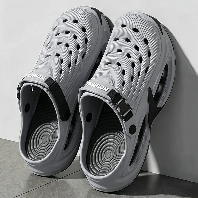 Unisex Cloud Comfort Slip-On-Shoes – Chunky & Cushioned Beach Wear