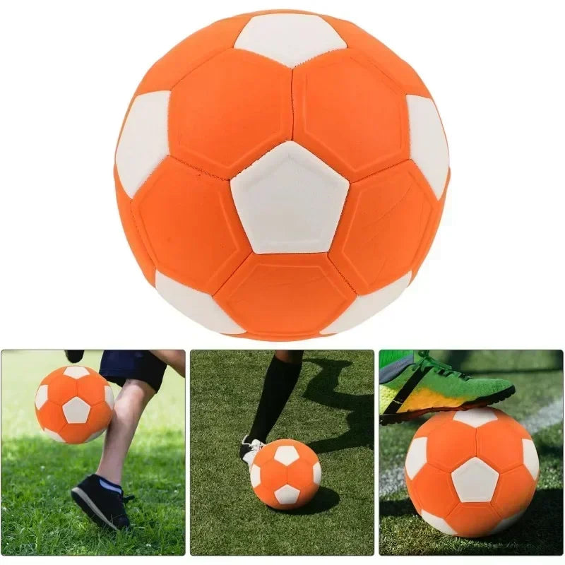 Arc Football Curve Trainer Ball – Master Curve Shots | Youth & Junior Football Training Toy (Orange & White