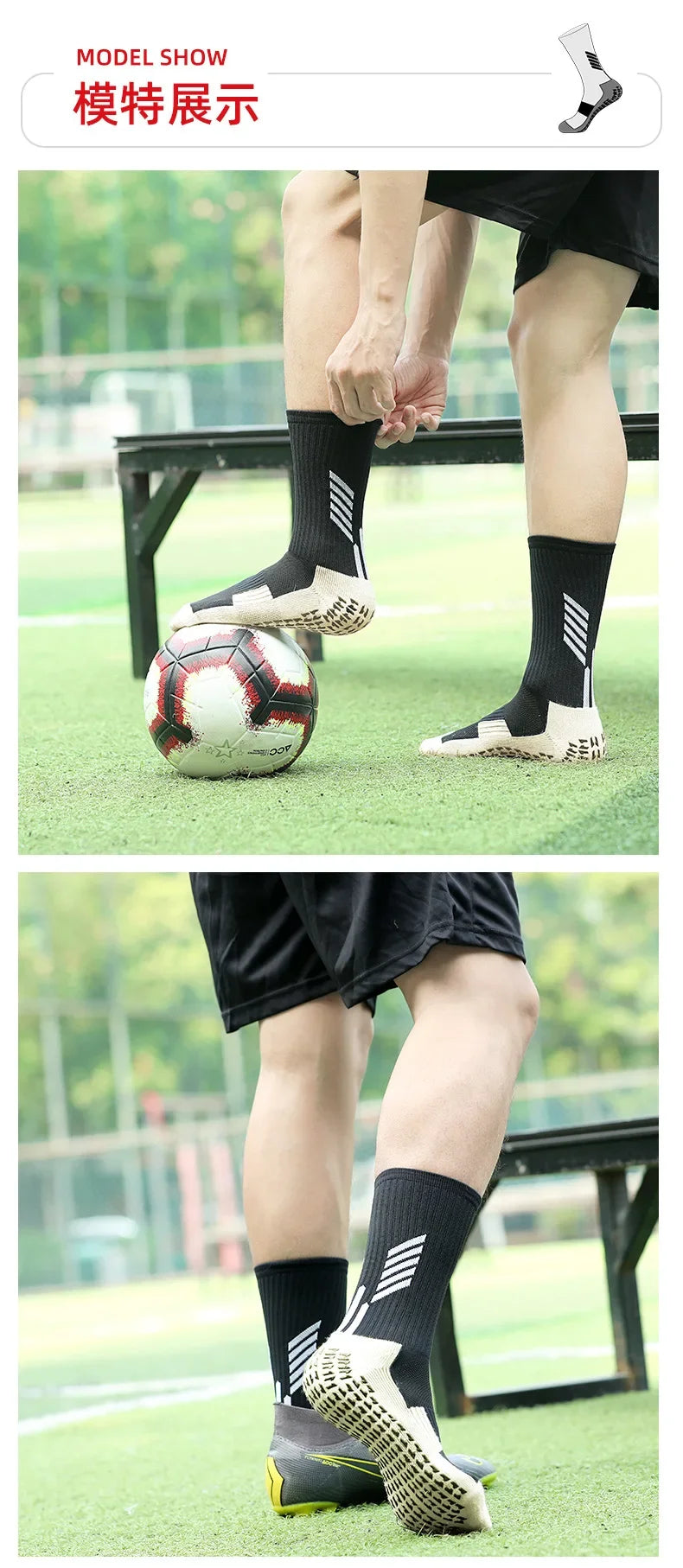 Football Equipment Adults Kids Soccer Shin Guards With Pocket Cover Calf Sleeve Non Slip Soccer Sock With Football Leg Shinguard