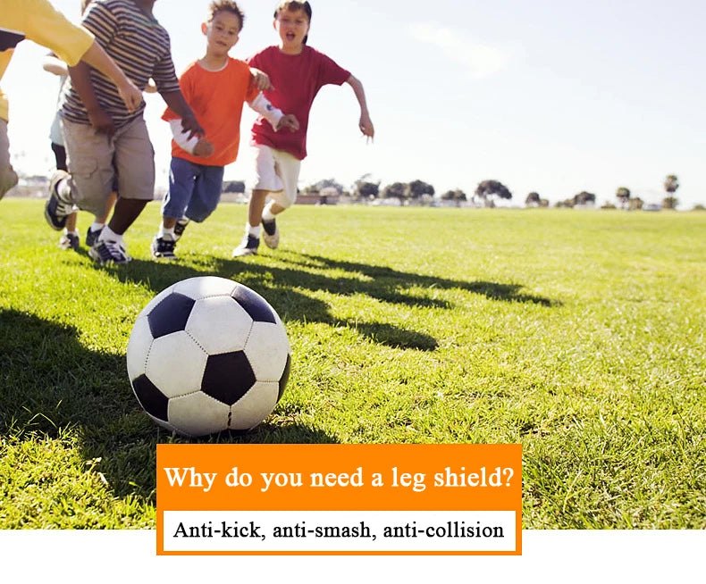 Lightweight Football Shin Pads – Youth & Adult Protection (1 Pair)