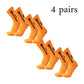 4 Pairs Grip Football Socks – Anti-Slip Performance Socks for Men & Women | Soccer, Gym & Sports Training