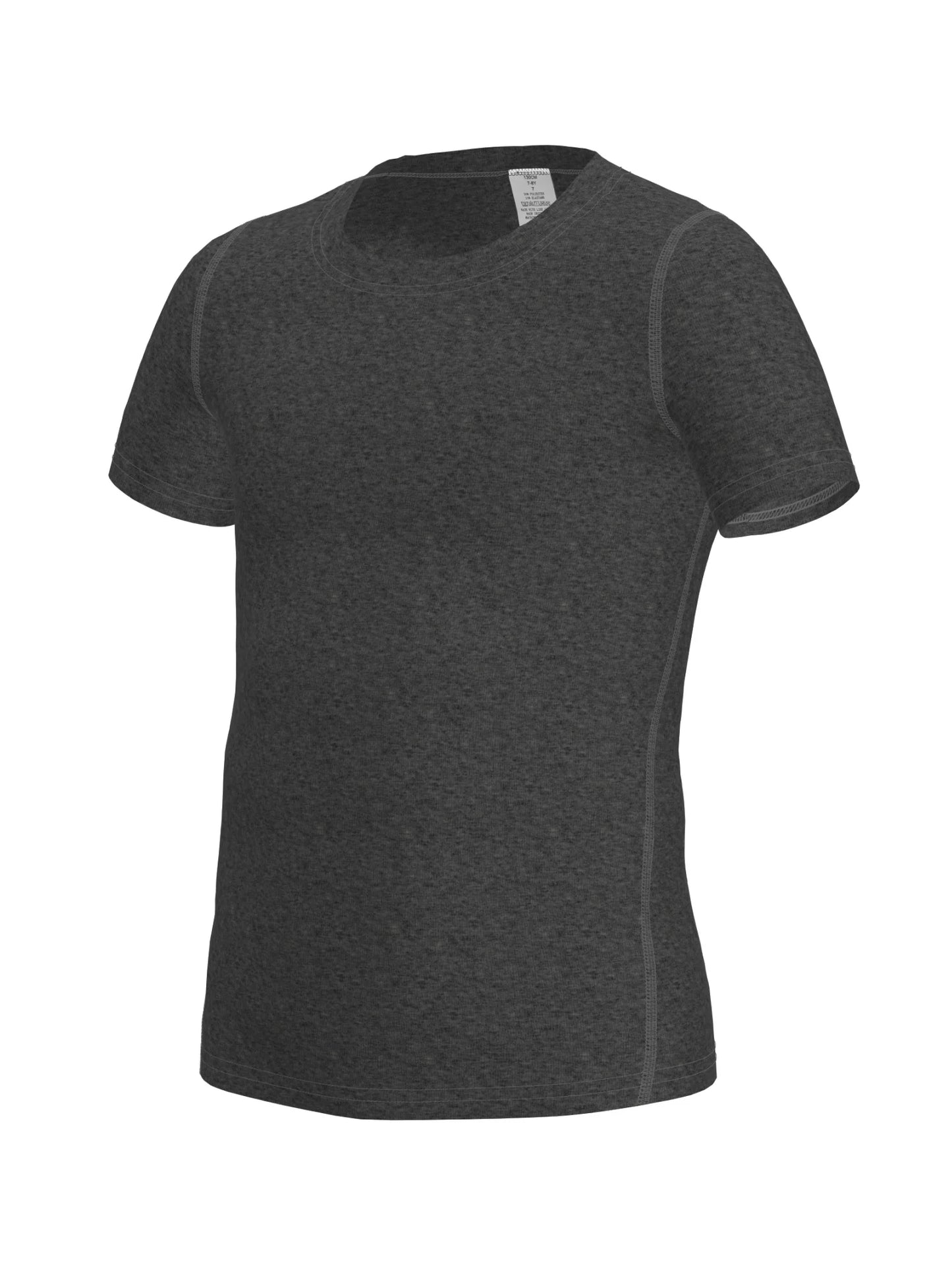 Kids Football Skins Short Sleeve Compression Top – Boys Quick-Dry Base Layer Shirt for Training and PE