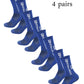 4 Pairs Grip Football Socks – Anti-Slip Performance Socks for Men & Women | Soccer, Gym & Sports Training