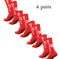 4 Pairs Grip Football Socks – Anti-Slip Performance Socks for Men & Women | Soccer, Gym & Sports Training