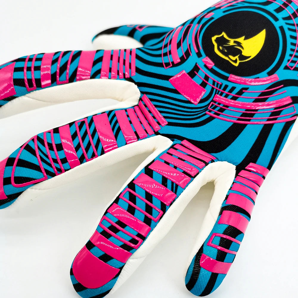 Professional Football Goalkeeper Gloves – Kids & Adults Latex Grip Goalie Gloves for Soccer Training & Match Play