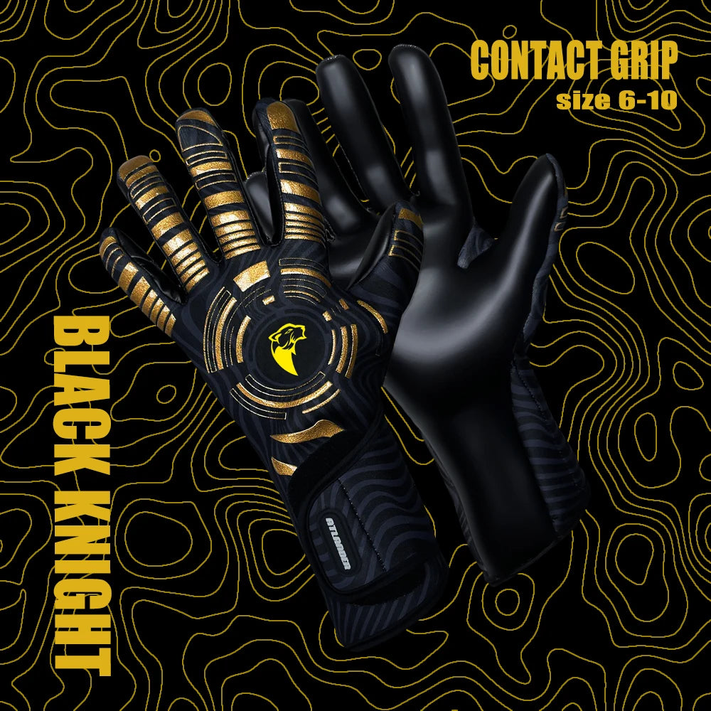 Professional Football Goalkeeper Gloves – Kids & Adults Latex Grip Goalie Gloves for Soccer Training & Match Play