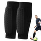 Honeycomb Compression Shin Pad Sleeves – Breathable EVA Protection for Football, Skiing & Outdoor Sports (Unisex)