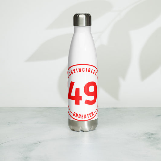 Arsenal 49 Unbeaten Stainless Steel Water Bottle