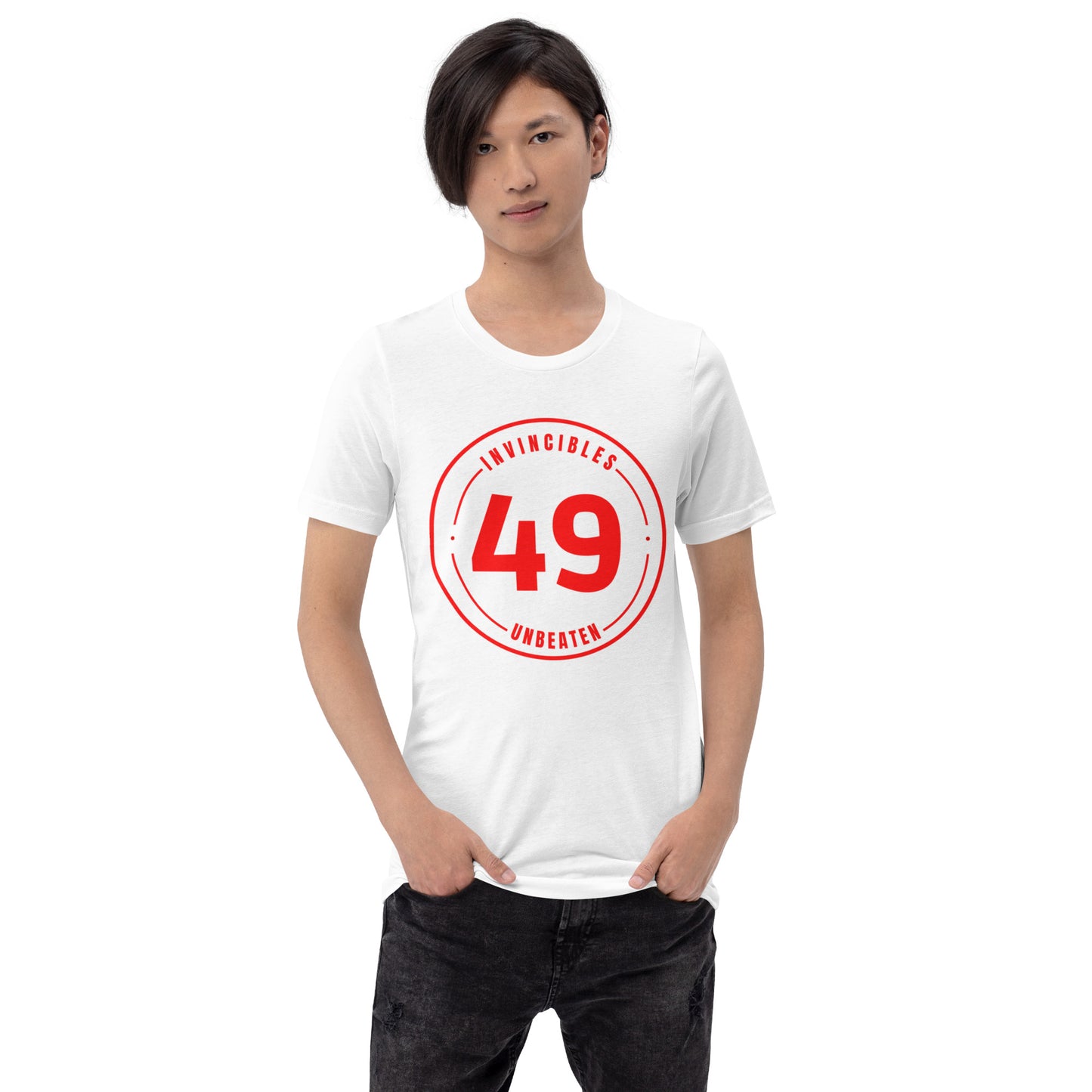 Arsenal 49 Unbeaten Unisex t-shirt